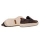 Tênis Iate Slip On Casual Masculino em Couro Tan 