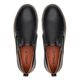 Tênis Iate Slip On Casual Masculino em Couro Preto 