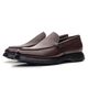 Sapato Masculino Loafer Casual Lyon em Couro Café 
