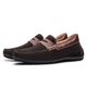 Mocassim Conforto Masculino Melbourne em Couro Café 