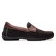 Mocassim Conforto Masculino Melbourne em Couro Café 