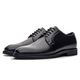 Sapato Social Derby Masculino em Couro Premium Preto