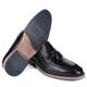 Sapato Masculino Loafer Vulcano em Couro Preto Savelli