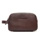 Necessaire Em Couro Cabernet Conhaque Savelli