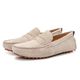 Mocassim Masculino Taurus em Couro Suede Areia Savelli
