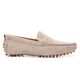 Mocassim Masculino Taurus em Couro Suede Areia Savelli