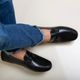 Mocassim Masculino Taurus em Couro Látego Preto Savelli
