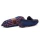Mocassim Masculino Taurus em Couro Azul Savelli