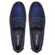 Mocassim Masculino Taurus em Couro Azul Savelli