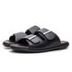 Sandália Masculina em Couro Preto Savelli 