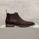 Bota Masculina Chelsea Vulcano em Couro Café Savelli