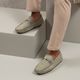 Mocassim Masculino Em Couro Cinza Savelli