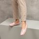 Mocassim Feminino Nice Em Couro Rosa Savelli