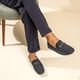 Mocassim Masculino Taurus em Couro Azul Marinho Savelli