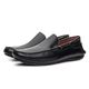 Mocassim Conforto Ocean em Couro Preto Savelli