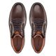 Bota Comfort Casual em Couro Floater Café Savelli