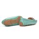 Mocassim Feminino Charlotte Em Couro Verde Savelli 