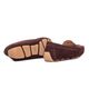Mocassim Feminino Charlotte Em Couro Vinho Savelli 