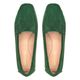 Mocassim Feminino Charlotte Em Couro Verde Savelli 