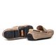 Mocassim Masculino Atlanta Em Couro Bege Savelli