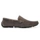 Mocassim Masculino Atlanta Em Couro Cinza Escuro Savelli