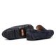 Mocassim Masculino Atlanta Em Couro Navy Blue Savelli