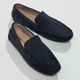Mocassim Masculino Atlanta Em Couro Navy Blue Savelli