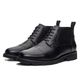 Bota Masculina Kansas em Couro Preto Savelli