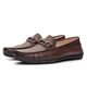 Mocassim Masculino Melbourne em Couro Café Savelli
