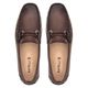 Mocassim Masculino Melbourne em Couro Café Savelli