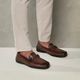 Mocassim Masculino Melbourne em Couro Café Savelli