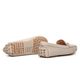 Mocassim Feminino Nice Em Couro Gelo Savelli