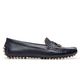 Mocassim Feminino Nice Em Couro Marinho Savelli