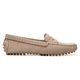 Mocassim Feminino Nice Em Couro Marfin Savelli