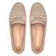 Mocassim Feminino Nice Em Couro Marfin Savelli