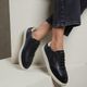 Tênis Feminino Soho Em Couro Preto Savelli