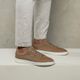 Tênis Masculino Soho Em Couro Bronze Savelli