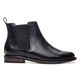 Bota Feminina Victoria Chelsea Em Couro Preto Savelli