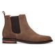 Bota Feminina Victoria Chelsea Em Couro Capuccino Savelli
