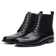 Bota Coturno Feminino Victoria Em Couro Preto Savelli
