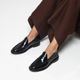 Sapato Feminino Victoria Em Couro Preto Savelli
