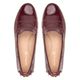 Mocassim Feminino Nice Em Couro Vinho Savelli