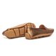 Mocassim Feminino Charlotte Em Couro Bronze Savelli 