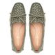 Mocassim Feminino Charlotte Em Couro Verde Oliva Savelli 