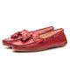 Mocassim Feminino Florença Em Couro Vermelho Savelli 