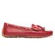 Mocassim Feminino Florença Em Couro Vermelho Savelli 