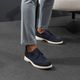 Sapato Masculino Lyon Em Couro Navy Blue Savelli