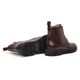 Bota Masculina Coturno Kansas em Couro Café Savelli