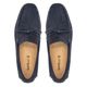 Mocassim Masculino Comfort Moc Em Couro Navy Blue Savelli