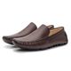 Mocassim Masculino Comfort Moc Em Couro Café Savelli